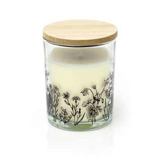 The Potting Shed Scented Candle Pot | White Wax Fragranced Candle in Glass Jar