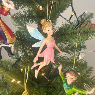 Tinkerbell Christmas Tree Bauble | Peter Pan Christmas Tree Ornament - 12cm