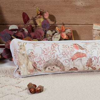 Woodland Animals Draught Excluder | Flora & Fauna Draft Excluder For Doors 93cm